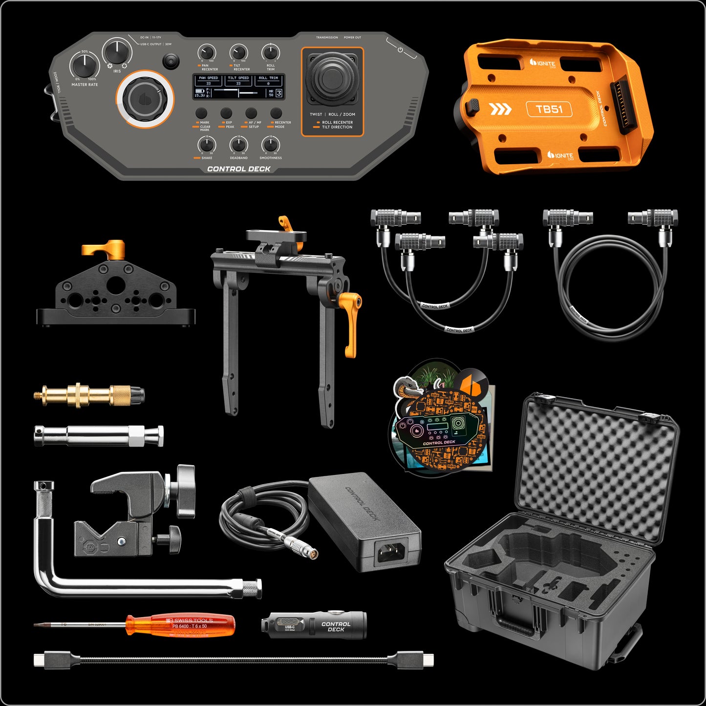 Control Deck for DJI Transmission