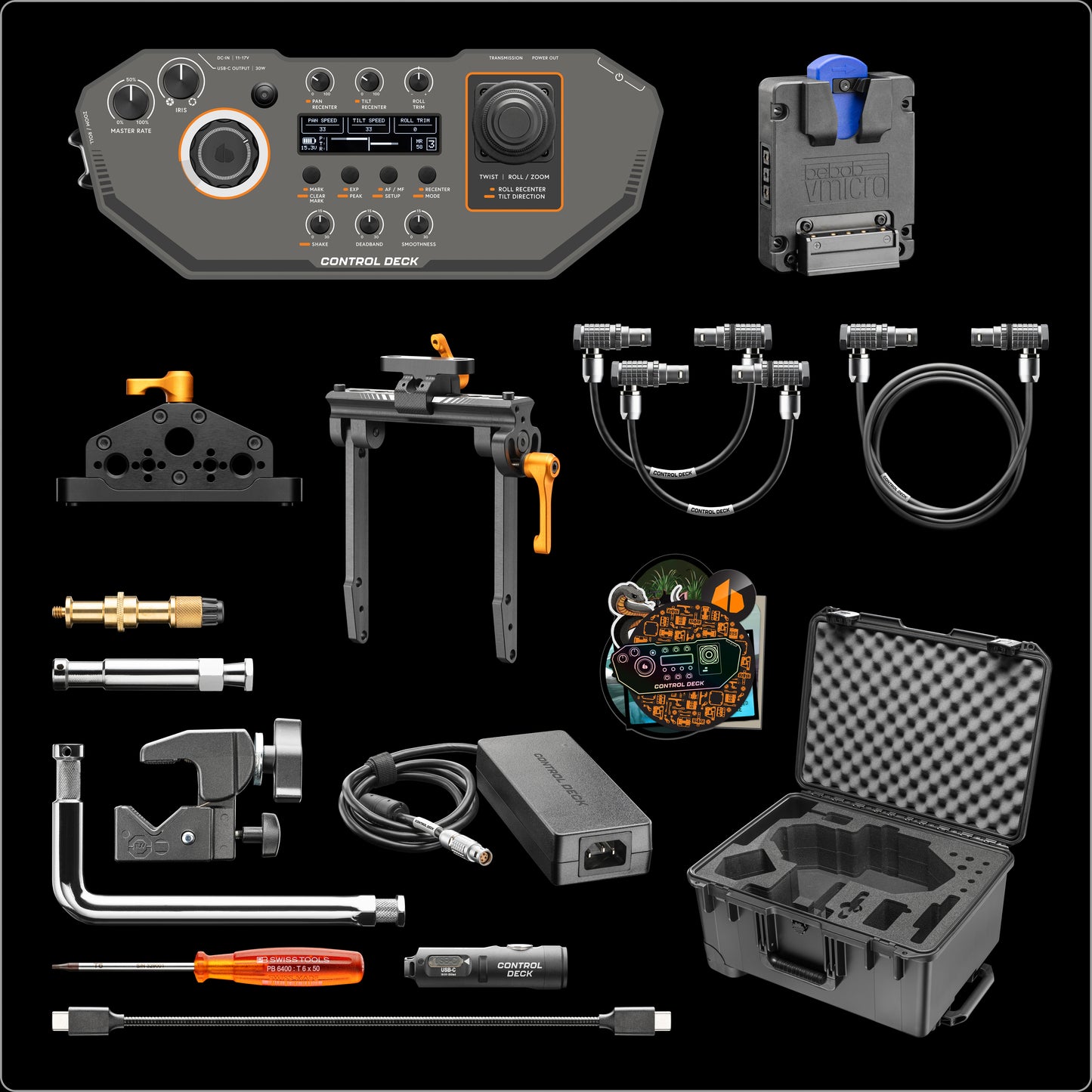 Control Deck for DJI Transmission