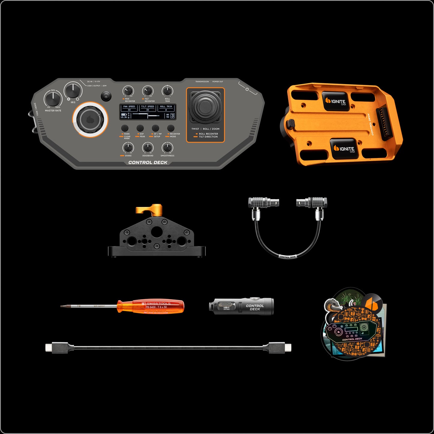 Control Deck for DJI Transmission