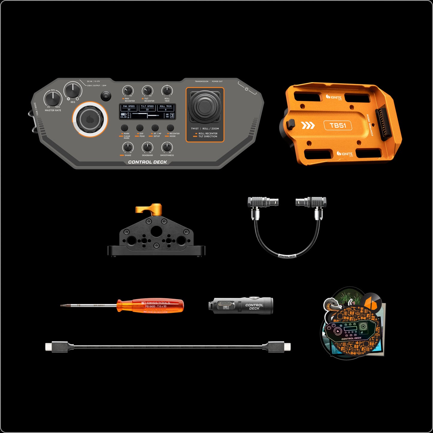 Control Deck for DJI Transmission