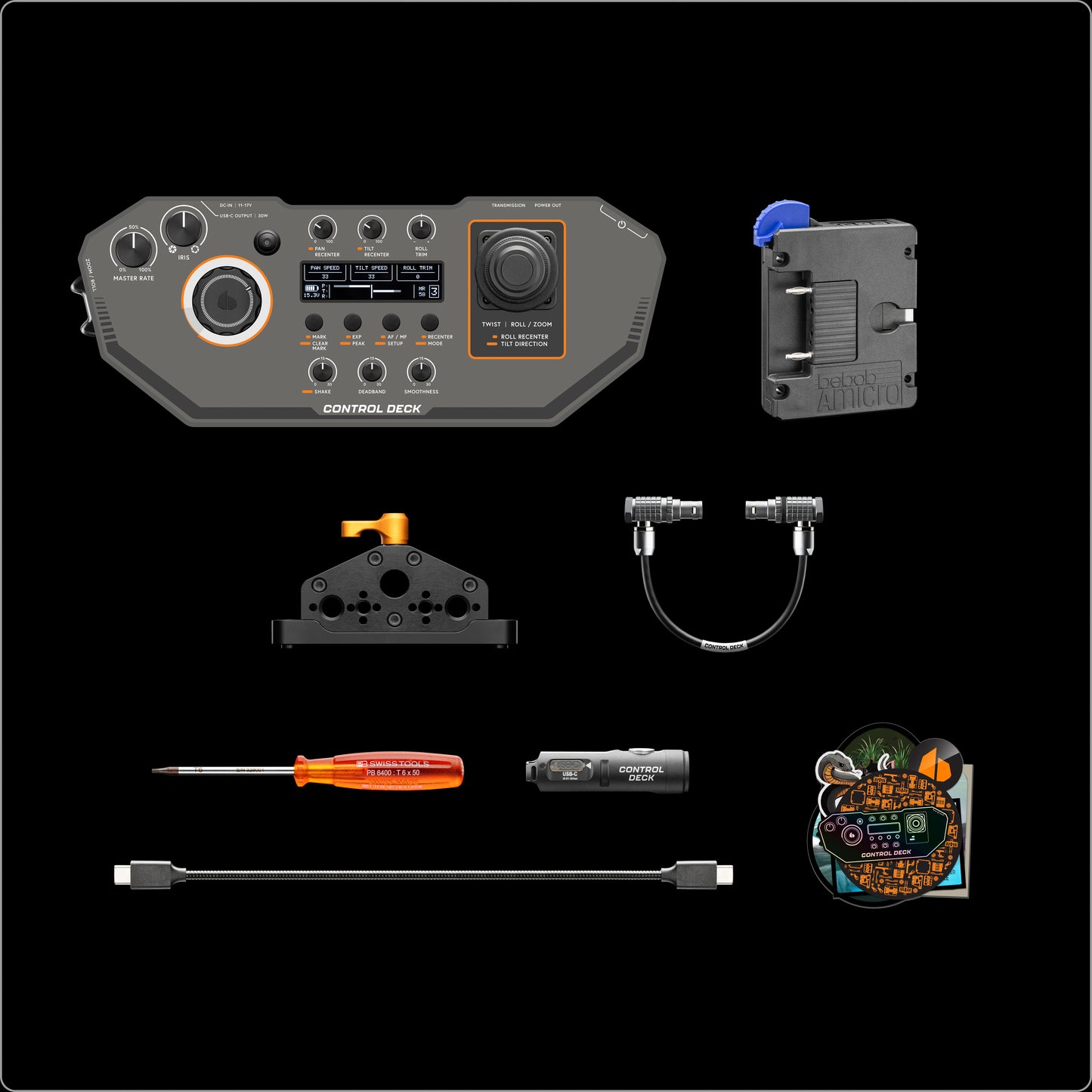 Control Deck for DJI Transmission