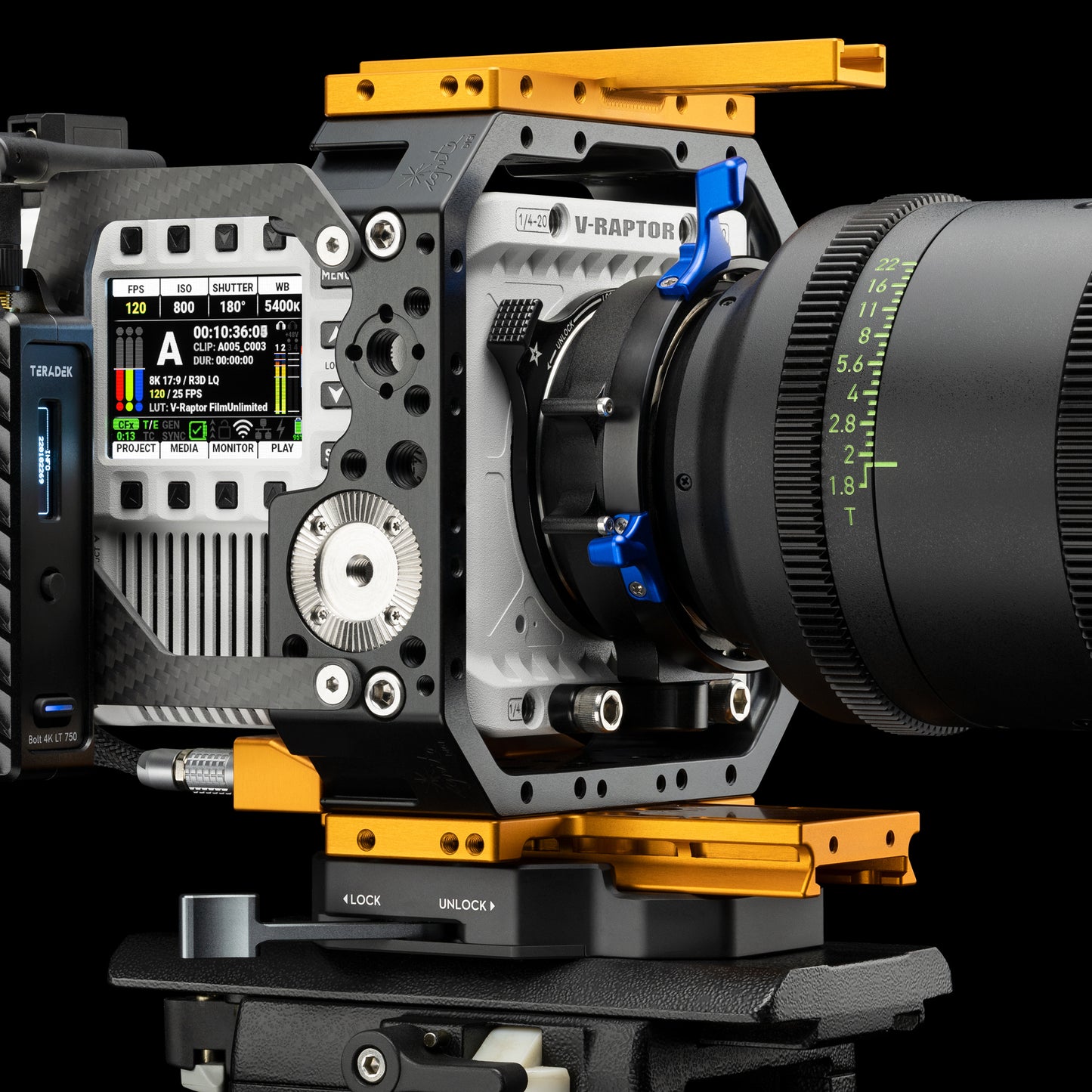 Camera Top Plate B ‣ ALEXA Mini + Mini LF + K-X + V-RAPTOR + FX6 + FX9 + BURANO + VENICE1&2 + C400