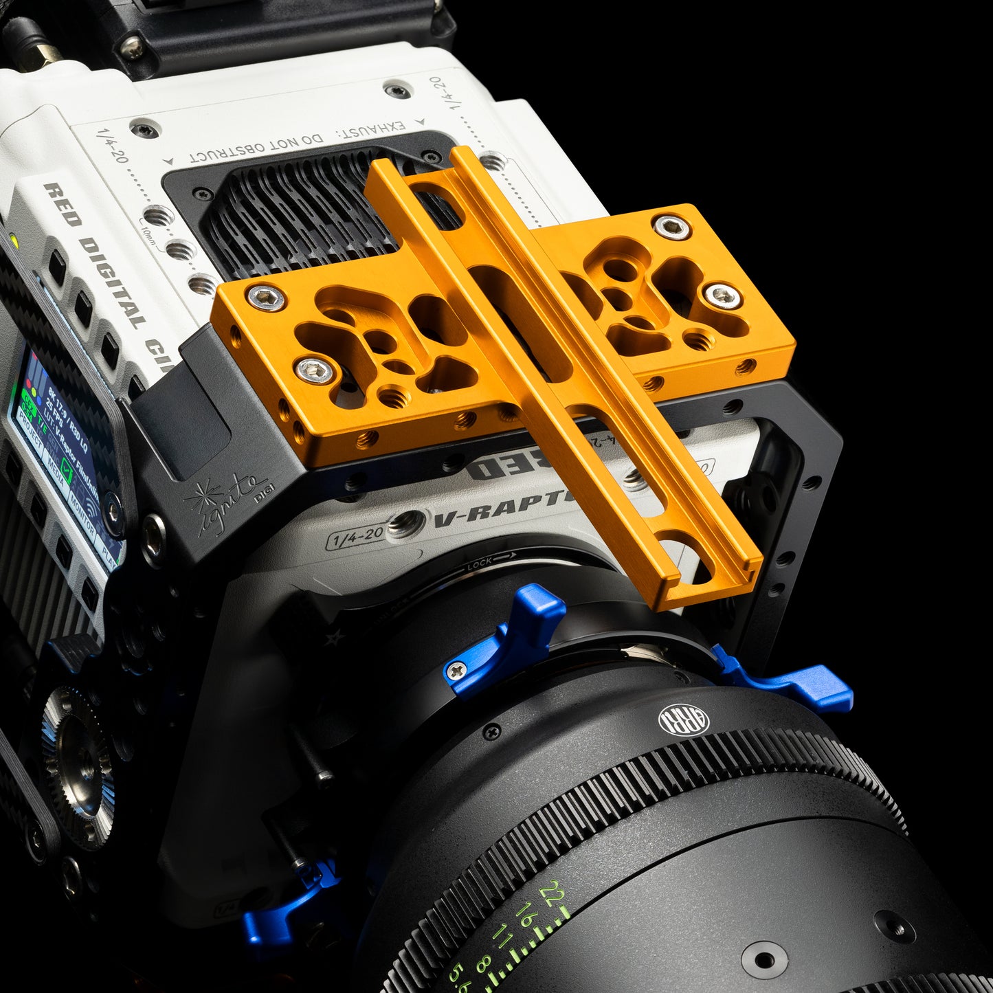 Camera Top Plate B ‣ ALEXA Mini + Mini LF + K-X + V-RAPTOR + FX6 + FX9 + BURANO + VENICE1&2 + C400