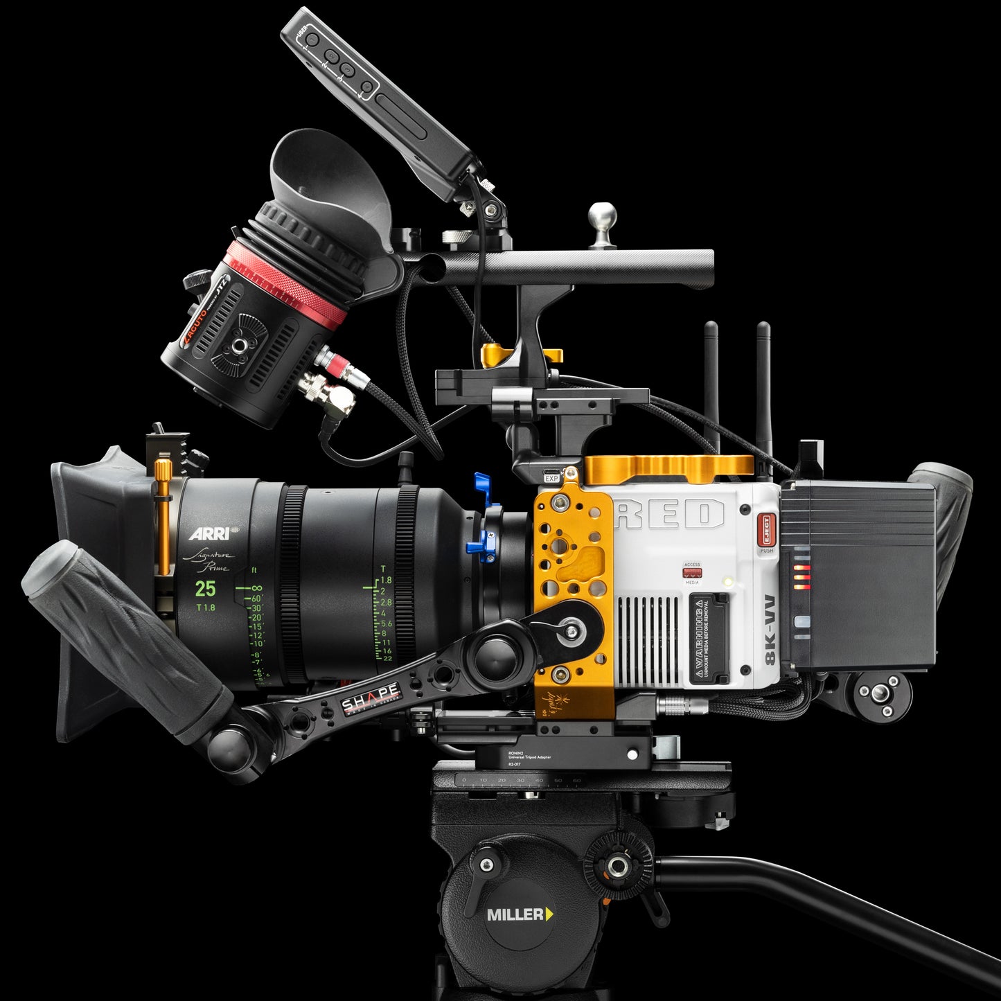 Camera Top Plate B ‣ ALEXA Mini + Mini LF + K-X + V-RAPTOR + FX6 + FX9 + BURANO + VENICE1&2 + C400