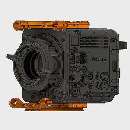 Camera Top Plate B ‣ ALEXA Mini + Mini LF + K-X + V-RAPTOR + FX6 + FX9 + BURANO + VENICE1&2 + C400